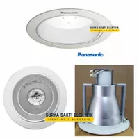 LAMPU DOWNLIGHT PANASONIC 5 INCH BIBIR PUTIH FITTING E27