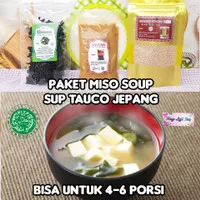 Paket Hemat Miso Soup (Miso, Dashi, Wakame) kaldu ikan tauco jepang