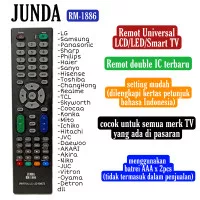 Remot TV Universal LCD LED Smart TV JUNDA RM 1886