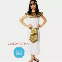 kostum cleopatra anak/mesir/kostum internasional