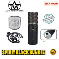 aston spirit black bundle microphone condenser
