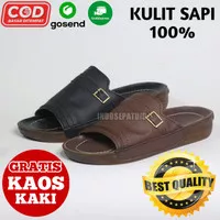 Sandal indian pria Sandal kulit pria slop 437 337 Termurah terlaris