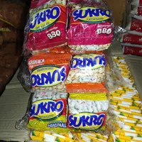 Sukro kacang bersalut renceng 20 pcs