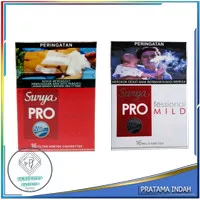 Gudang Garam Surya Pro Merah & Putih Proffesional Mild Isi 16 Btg