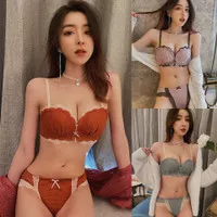 Bra set wanita (bra+cd) import Beha pakaian dalam seksi lingeriq