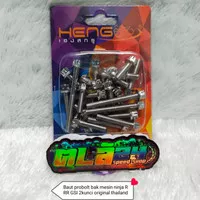 baut probolt stanlis 2kunci bak mesin ninja R RR Heng thailand origina