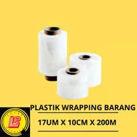 10cm x 200Meter Plastik Wrapping Stretch Film Bening murah Delkowrap