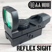 reflex sight dummy optic scope bidikan airsoft wgg red dot hollo sight