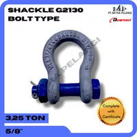 Shackle / Segel Omega 5/8" - 3,25 Ton Hot Dip Bolt Type DAWSON