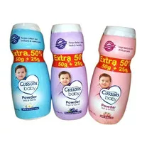 Cussons Baby Powder 50gr+25gr - Bedak Bayi dan Anak