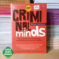 buku stop criminal minds - adnan iskandar - area buku murah