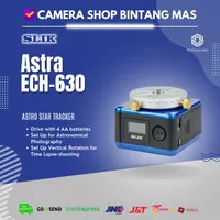 SLIK ASTRA ECH-630 ASTRO STAR TRACKER + SMH250 (ASTROPHOTOGRAPHY)