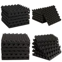 Busa Telur Peredam Suara Acoustic Foam Spons Reduction 30x30x3cm - 6PC