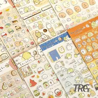 Molang Sumikko Gurashi Diary Deco Stickers - Stiker Lucu TRG