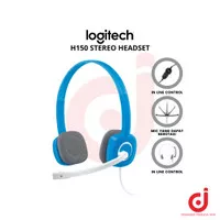 Logitech H150 Stereo Headset dengan Mikrofon Noise-Cancelling dan Dual