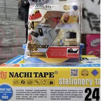 Nachi Stationery Tape 24mm / Selotip Solatip Isolasi Nachi - 24mm