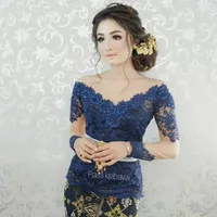 Kebaya Wisuda Brokat modifikasi sabrina