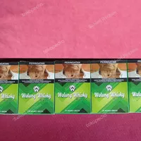 Rokok Wulung Whisky Hijau / Menthol Kretek 20 Batang 1 Slof 10 Bungkus