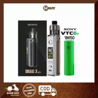 Drag X Pro 100W with Battery 18650 Authentic By Voopoo - SAHARA BROWN