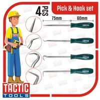 Pick & Hook set 4pcs O-Ring Oil Seal Gasket Puller