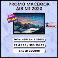 MACBOOK AIR M1 CHIP 2020 8 CORE CPU SSD 256GB RAM 8GB NEW BNIB MURAH - 256GB SILVER
