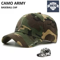 Baseball cap camouflage CAMO ARMY CAP cutdoor cap topi army