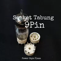 Socket soket Tabung tube 9pin 9 pin Audio preamp tabung soket