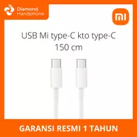 Kabel Charger Xiaomi Mi USB-C type C to type-C 1.5 meter