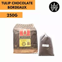 coklat bubuk tulip bordeaux