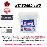 4kg Heat Gard Cat Pelapis Penolak Panas & Anti Bocor Waterproof