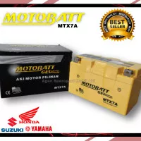 MOTOBATT MTX7A Aki motor ninja fi 250 ACCU Gel Minerva Kymco Piaggio