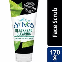 St Ives face scrub blackhead clearing green tea 170g/ st Ives charcoal