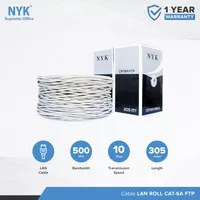 Kabel LAN NYK ROLL FTP CAT 6A 305 Meter RJ45