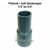 Socket Sambungan Reducing Pipa 3/4 X 1/2 inch Oversock PVC JAYA