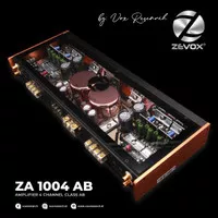 Power Amplifier Zevox 4 Channel ZA1004 AB