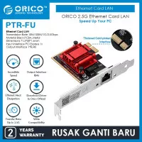ORICO 2.5G Ethernet Card LAN - PTR-FU