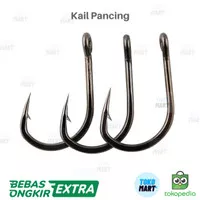 Kail Pancing Hook Barbed Carp Tackle ukuran 3 4 5 6 etc 100pcs ISEAMA