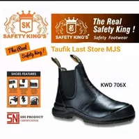 Sapatu Safety Shoes KING,s KWD 706x / Safety KINGs Black