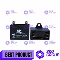 Kapasitor MC 3 uf soket / kapasitor motor fan outdoor ac