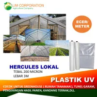Plastik UV Meteran Hercules Plastik UV Penjemuran Plastik UV Grenhouse