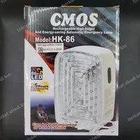 Lampu LED Cmos HK-86 / Lampu Emergency CMOS HK86 Rechargeable Lamp