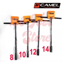 CAMEL Kunci T 8 10 12 14 mm Sok Sock Shock Original harga 1 pcs