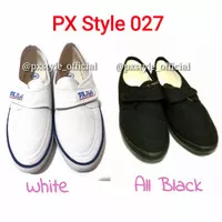 Sepatu Kanvas PX Style 027/Sepatu PX Style Type Perekat/Women Shoes PX