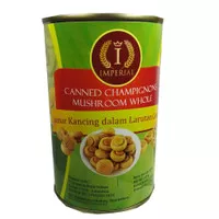 Imperial Canned Champignon Mushroom 425gr | Jamur Champignon Kaleng