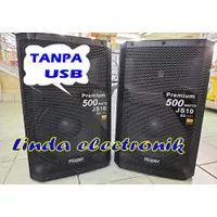 speaker aktif huper js10 huper js 10 15 inch 500 watt x2 TANPA USB 2bh