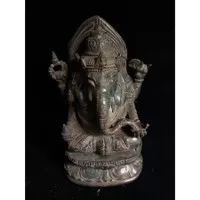 Koleksi Pajangan Patung Puja Dewa Ganesha Antik Langka AP0181
