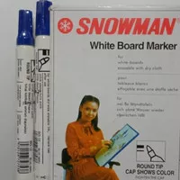 Spidol Snowman Whiteboard BG-12 ( Harga 1 Pack isi 12 pcs)