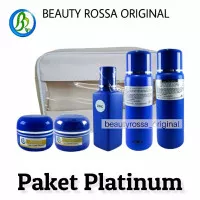 PAKET WHITENING LANJUTAN PLATINUM LUXURY BEAUTY ROSSA