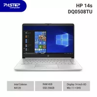 HP 14s-DQ0508TU (Intel N4120/ 4GB/ SSD 256GB/ 14-inch/ Win 11)