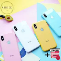 aero glass case ip iphone 11 11 pro max casing kaca simple apple cool - YELLOW, 6 PLUS 6S PLUS